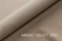 Posteľ čalouněné Misel 140x200 ze stelazem - béžový zamat Magic Velvet 2210 / nožičky srebrne  Posteľ čalouněné Misel 140x200 ze stelazem - béžový zamat Magic Velvet 2210 / nožičky srebrne 