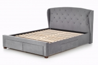 Sabrina kárpitozott ágy - 160X200 cm - hamu  postel čalouněné sabrina 160x200 popel