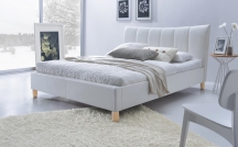 Postel čalouněná Sandy 160x200 - Bílý postel čalouněné sandy 160x200 - Bílý