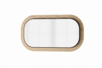 Zrcadlo wiszace Limbo 80 w drewnianej ramie 110 cm - Dub artisan Zrcadlo wiszace Limbo 80 w drewnianej ramie 110 cm - dub artisan