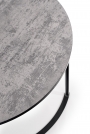 MACAO Konferenční stolek, Popelový / Černý macao Konferenční stolek, Popelový / Černý