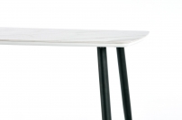 MARCO stôl Biely mramor / Čierny marco Stôl Biely mramor / Čierny