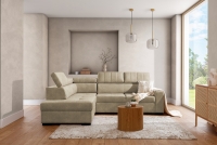 Rohová sedací souprava levá strana pro obývacího pokoje Modeno L - Zetta 291   jasný Rohová sedací souprava pro obývacího pokoje 
