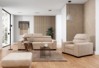 Pohovka třímístná s funkcí spaní Modeno  Komplet odpočinkové Modeno  pro obývacího pokoje 