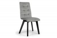 židle čalouněné Modern 4 na drewnianych nogach - šedý Salvador 17 / černé Nohy šedý židle na czarnych nogach