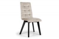 židle čalouněné Modern 4 na drewnianych nogach - Béžová Salvador 02 / černé Nohy bezowe židle na czarnych nogach