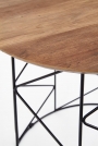 Konferenční stolek Musaka - černá / ořech musaka Konferenční stolek Černý / Ořech