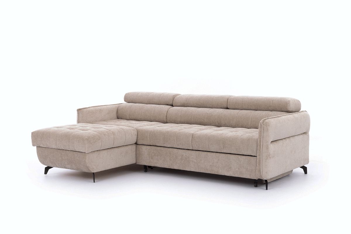 Rozkladacia rohová sedacia súprava Elarias Mini univerzálna Rohová sedacia súprava Elarias Mini s funkciou spánku uniwersalny Ľavý/Pravý