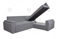 Rohová sedací souprava s funkcí spaní Zeus II  rogowka S vnitřním úložným prostorem