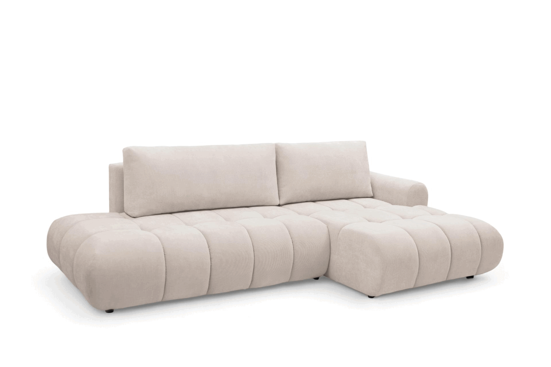 Rozkladacia rohová sedacia súprava Lutario L Rohová sedacia súprava Lutario L II s funkciou spánku 