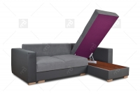 Rohová sedací souprava s funkcí spaní Shelf  Komfortní model odpočinkový 