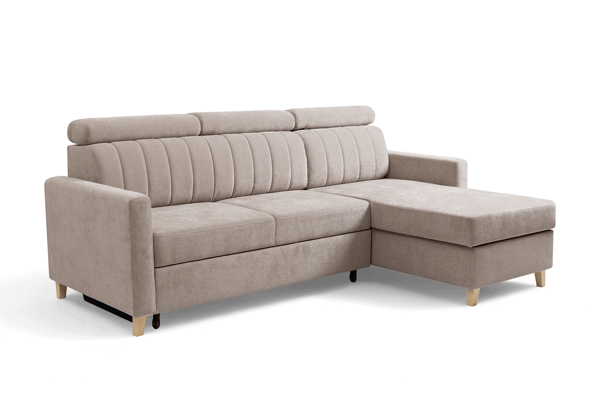 Rozkladacia rohová sedacia súprava Vario univerzálna Rohová sedacia súprava Vario s funkciou spánku uniwersalny prawo/Ľavá strana 