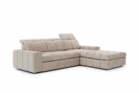 Set de canapea de colț cu scaun extensibil electric Magnelio Mini  Rohová sedací souprava do obývacího pokoje 