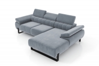Set canapea de colț cu scaun extensibil electric Verica Mini komfortní sedák