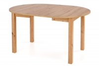 Rozkladací okrúhly stôl 102 Neryt - Dub artisan okragly rozkladany Stôl
