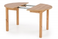 Rozkladací okrúhly stôl 102 Neryt - Dub artisan rozkladany Stôl