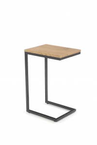 NISA Konferenční stolek Konstrukce - Černá, Deska - Dub Žlutý nisa Konferenční stolek Rošt - Černý, Deska - Dub Žlutý