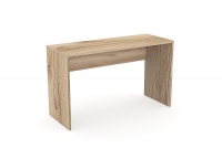 Moderní Psací stůl s úložným prostorem Agapi - Dub grand přírodní / onyx černý Hnědý Psací stůl