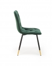 K438 modern kárpitozott szék - sötétzöld moderní Židle čalouněné k438 - tmavý Zelený