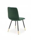 Moderní Židle čalouněná K438 - tmavý Zelený moderní Židle čalouněné k438 - tmavý Zelený