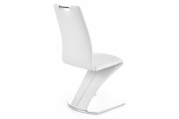 Jídelní židle K188 - bílá moderní čalouněné židle K188 - biale