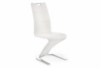 Scaun tapițat K188 modern - alb modern Tapițată scaune K188 - biale