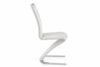 Jídelní židle K188 - bílá moderní čalouněné židle K188 - biale