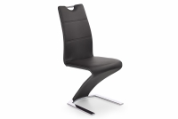 K188 szék - fekete modern kárpitozott szék K188 - fekete