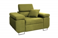 Moderní odpočinkové křeslo Annabelle  Zelený Křeslo do obývacího pokoje 