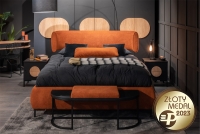 Lawka čalúnená Ovalo posteľ z lawka do obývacej izby