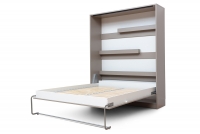 Sklápěcí postel vertikální Modern 160x200 - congo / kašmírová béžový Sklápěcí postel
