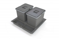 Vnitřní úložný prostor na třídění odpadů 2x8L - Stolkar Vnitřní úložný prostor na odpady 