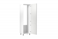 Dulap Provence  D60ZL  pentru frigider încorporabil - alb / pin andresen bryla pod zbudowe AGD 