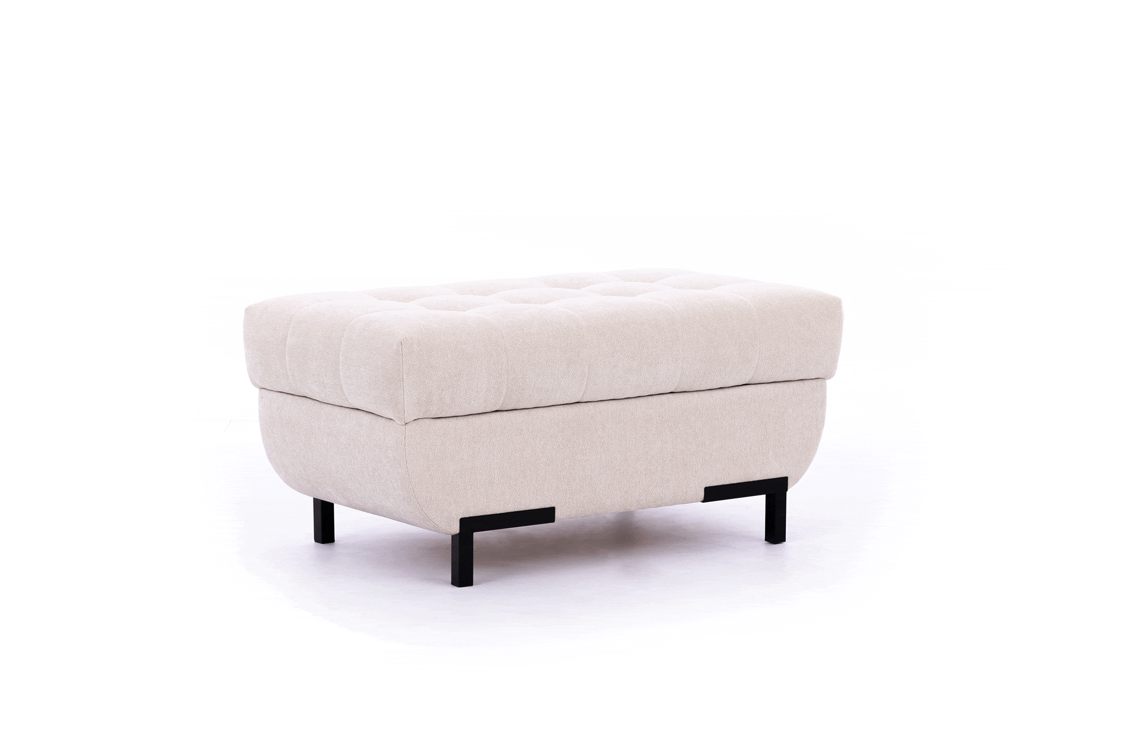 Čalouněný taburet s úložným prostorem Tyrion Taburet čalouněná s úložným prostorem Tyrion