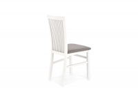 dřevěna židle Remin s čalouněným sedákem - Inari 91 / Bílý biale židle s čalouněným sedákem