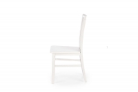 dřevěna židle Remin z twardym sedadlem - Bílý biale drewniane židle