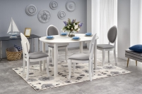 RINGO asztal - fehér ringo stůl Barva - Bílý