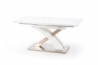 Sandor összecsukható asztal - fehér  sandor stůl rozkládací Bílý lakovaný (3p=1ks.)