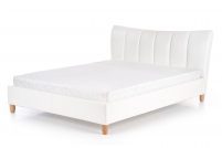 Čalúnená posteľ Sandy 160x200 - biela Čalúnená posteľ Sandy - biela
