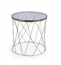 Konferenční stolek Selena - chromovaný / kouřové sklo selena Konferenční stolek, Podstavec - Chromovaný, Sklo - kouřový