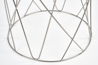 Konferenční stolek Selena - chromovaný / kouřové sklo selena Konferenční stolek, Rošt - Chromovaný, Sklo - kouřový