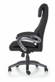 Kancelářská židle Sidney - černá Černý Křeslo z podlokietnikami