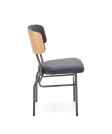 SMART KR szék - természetes tölgy/fekete smart Židle kr Dub přírodní/Fekete