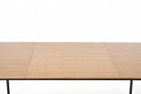 SMART asztal - tölgyfa natúr/fekete (1p=1db) smart stůl Dub přírodní/Fekete