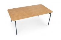 SMART asztal - tölgyfa natúr/fekete (1p=1db) smart stůl Dub přírodní/Fekete