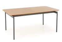 SMART asztal - tölgyfa natúr/fekete (1p=1db) SMART Stůl Dub přírodní/Fekete