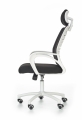Kancelářská židle Socket - bílá / černá Křeslo na bialym stelazu