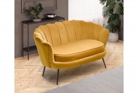 K305 szék - hamuszürke / fekete Pohovka AMORINITO 2 XL - hořčice / Žlutý