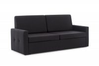 New Elegance kanapé kinyitható szekrényágyhoz 140 cm - Austin 21 fekete Sofa do polkotapczanu Elegantia 140 cm - Austin 21 Black 