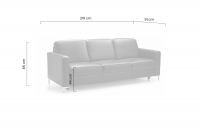 Pohovka do tři osoby Basic 3 - Etap Sofa Pohovka wypoczynkowa Basic třímístná 